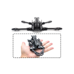 HBFPV MX4 4 inch Foldable Frame KIT LR Long Range RC FPV Drone Support 1505 1606 Motor 20x20 25.5x25.5 30.5x30.5mm AIO Mounting Holes