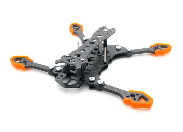 HBFPV MX4 4 inch Foldable Frame KIT LR Long Range RC FPV Drone Support 1505 1606 Motor 20x20 25.5x25.5 30.5x30.5mm AIO Mounting Holes