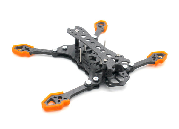 HBFPV MX4 4 inch Foldable Frame KIT LR Long Range RC FPV Drone Support 1505 1606 Motor 20x20 25.5x25.5 30.5x30.5mm AIO Mounting Holes