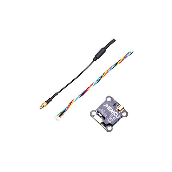 MVTX600G 5.8Ghz 0-600mW 40CH PIT/25/100/200/400/600mW JHEMCU IRC FPV Transmitter 20x20mm MMCX For RC Racing Drone