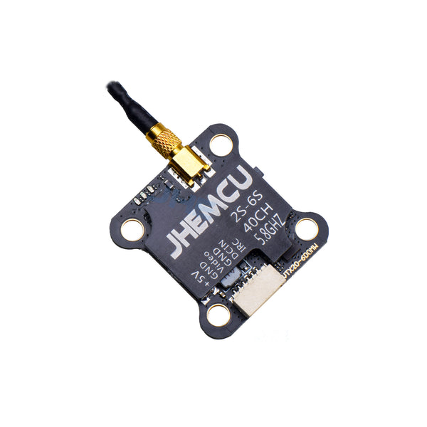 MVTX600G 5.8Ghz 0-600mW 40CH PIT/25/100/200/400/600mW JHEMCU IRC FPV Transmitter 20x20mm MMCX For RC Racing Drone