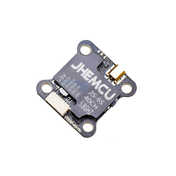 MVTX600G 5.8Ghz 0-600mW 40CH PIT/25/100/200/400/600mW JHEMCU IRC FPV Transmitter 20x20mm MMCX For RC Racing Drone